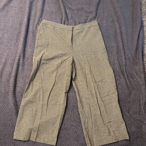 LOFT business pants. Light color with dark details